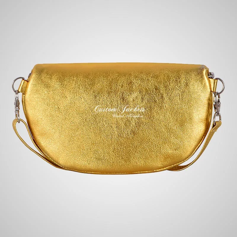 Ladies Crossbody Leather Bum Bag Fanny Pack